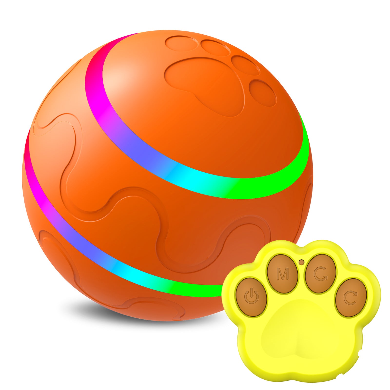 USB Self-Rotating Interactive Ball for Cats