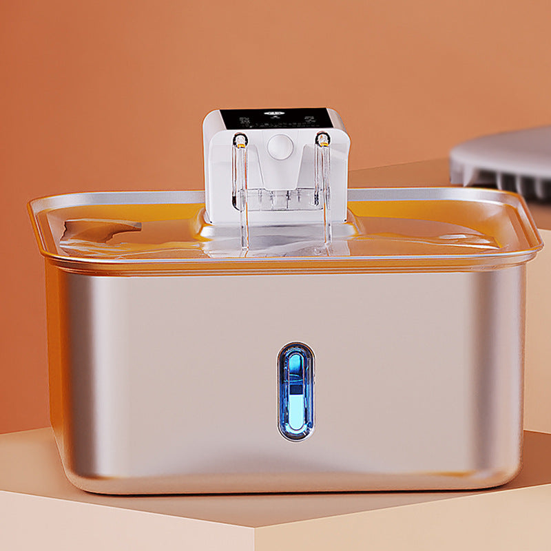 WireFlow Steel Fountain