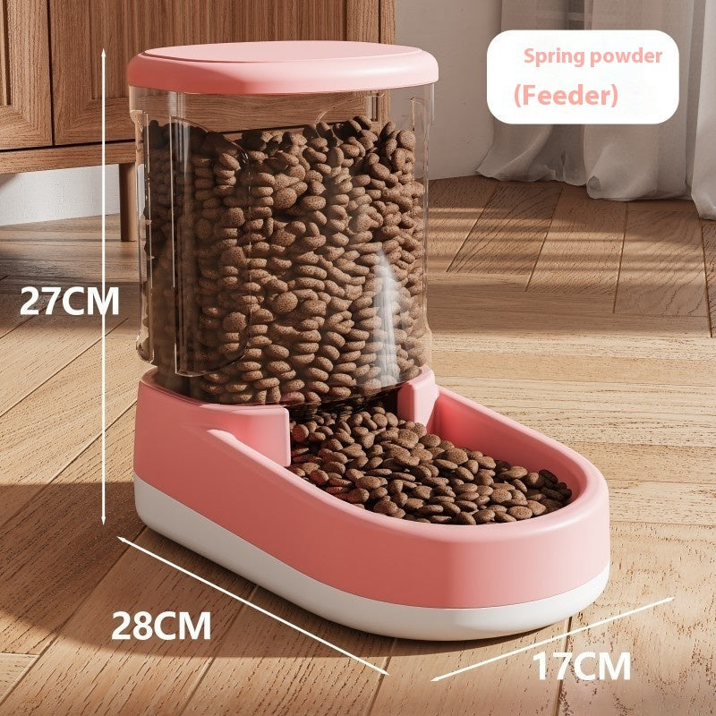 TriStation Pet Fountain & Feeder Set