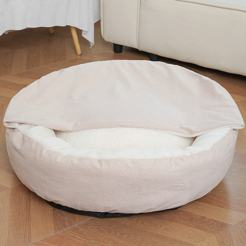 HoodedNest Orthopedic Pet Bed