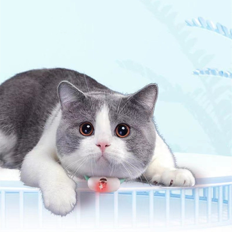 USB Rechargeable Smart Laser Collar Toy for Cats