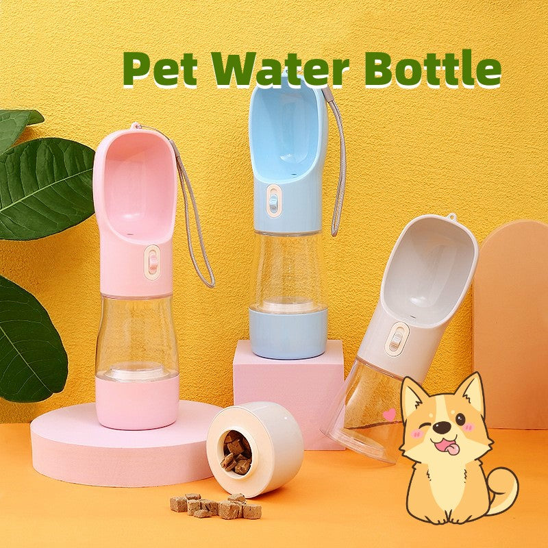 Portable Dog Water & Food Bottle for Travel