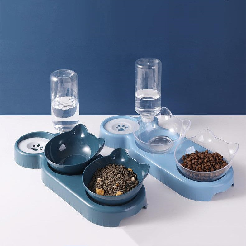 StableFlow Anti-Tip Cat Feeding Bowl