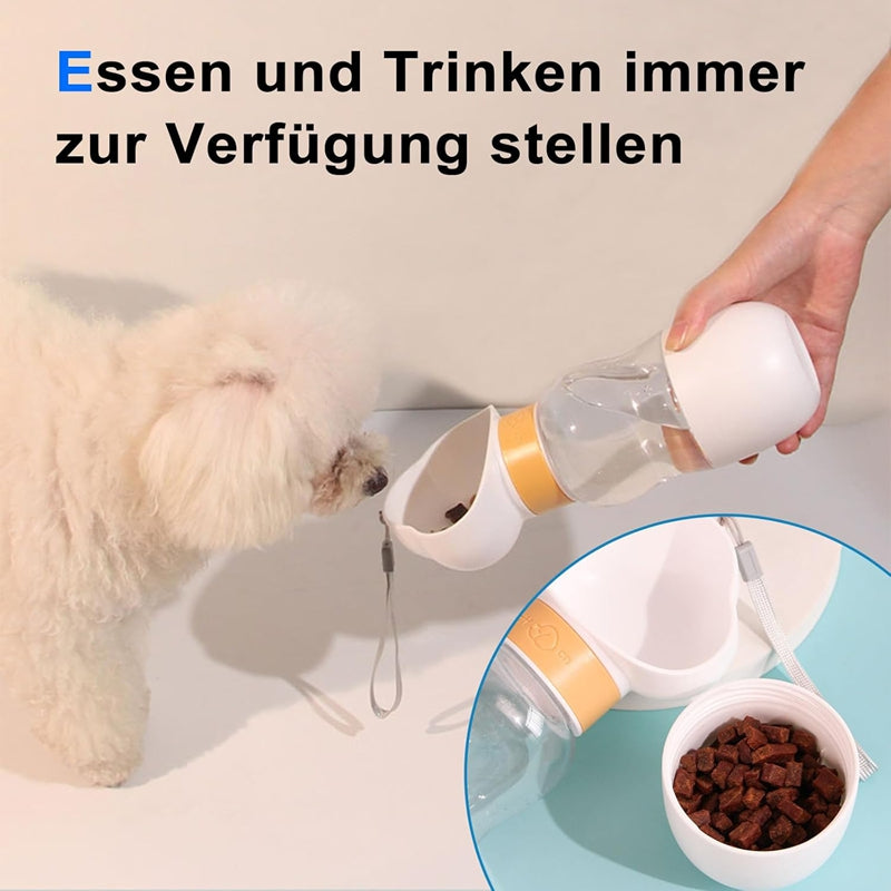 TwistFlow 2-in-1 Dog Walking Water Bottle