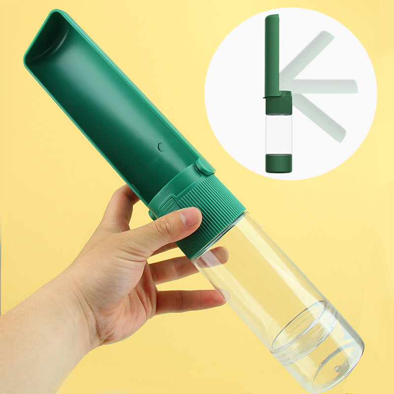 Portable Travel Water Bottle & Bowl for Pets