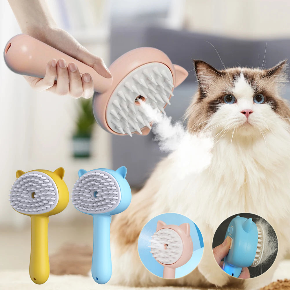 SteamGroom Rechargeable Pet Brush