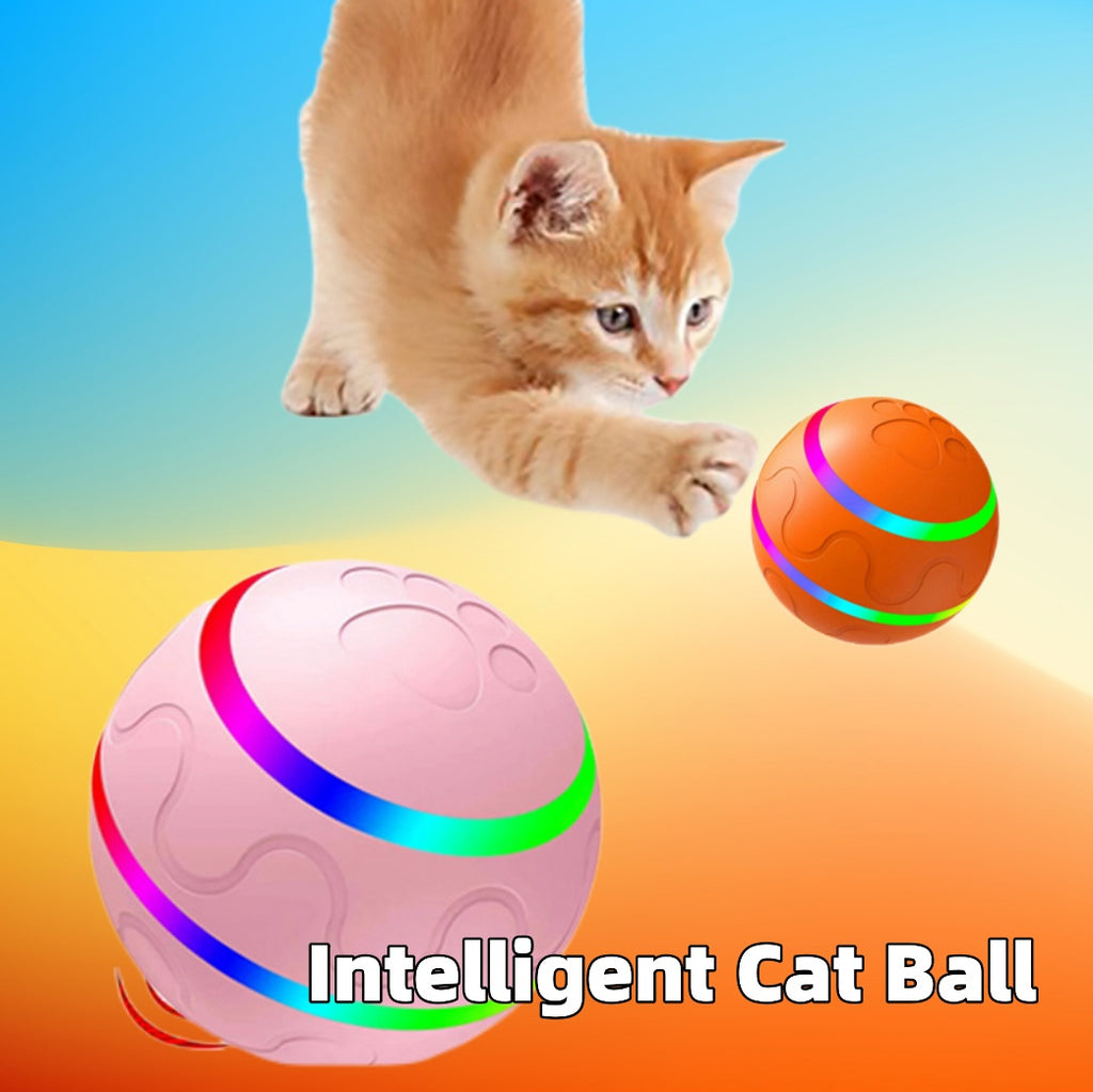 USB Self-Rotating Interactive Ball for Cats