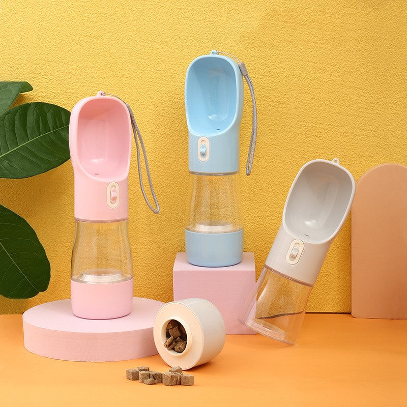 Portable Dog Water & Food Bottle for Travel