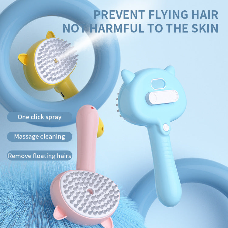 SteamGroom Rechargeable Pet Brush