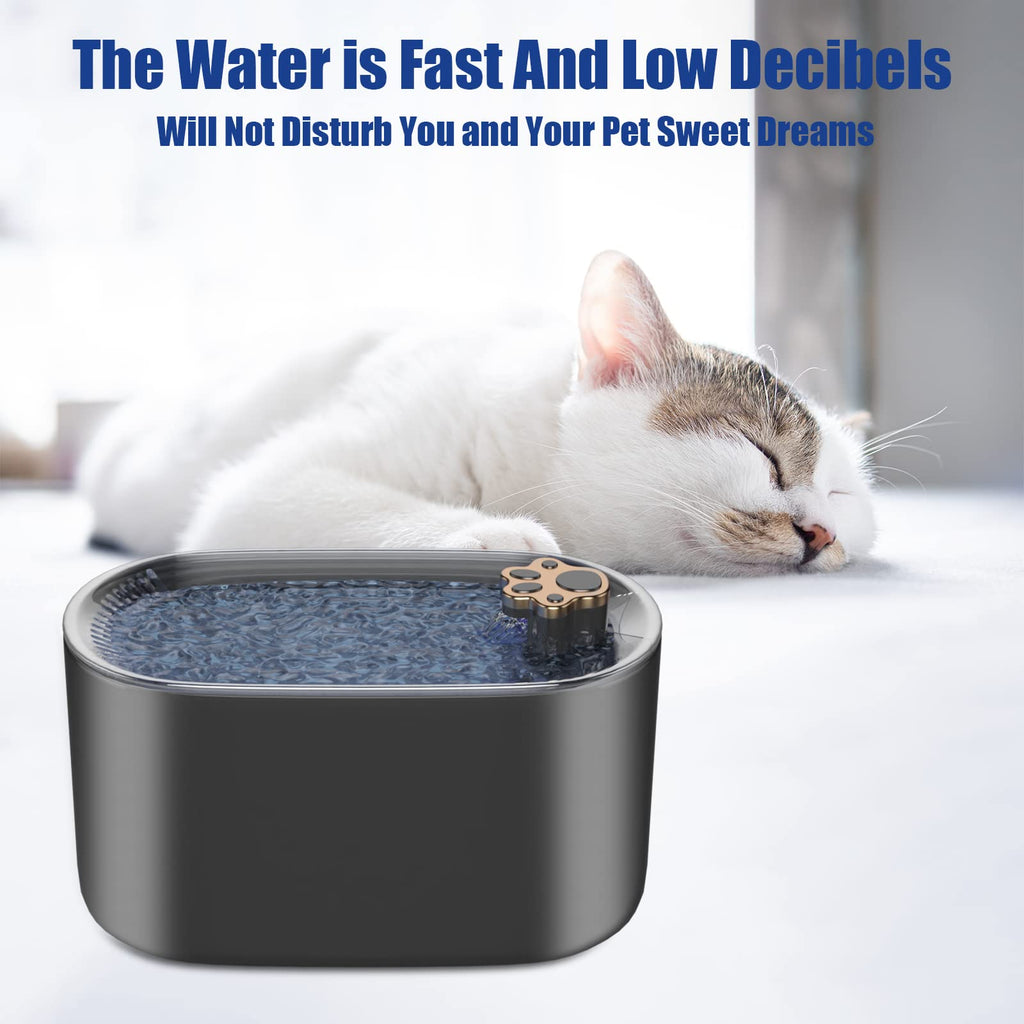 AquaGlow 3L LED Pet Water Fountain